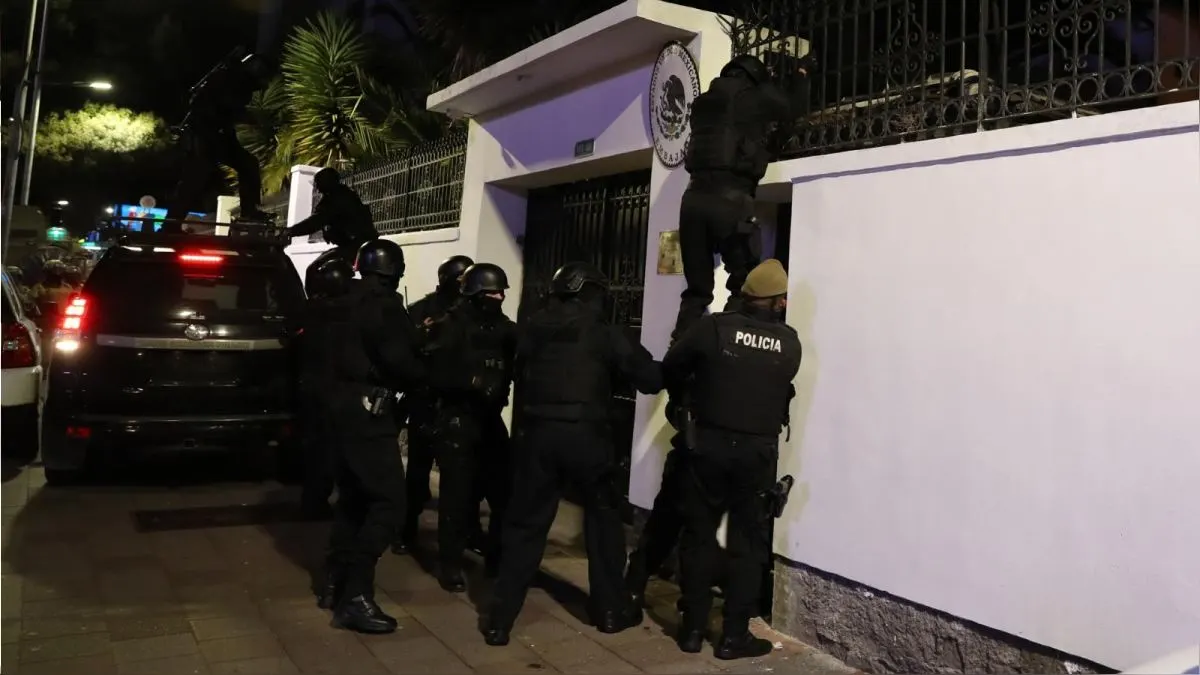 NOTICIAS 06/04/2024: Policía ecuatoriana irrumpe embajada de México en Quito y detiene a exvicepresidente Jorge Glas…