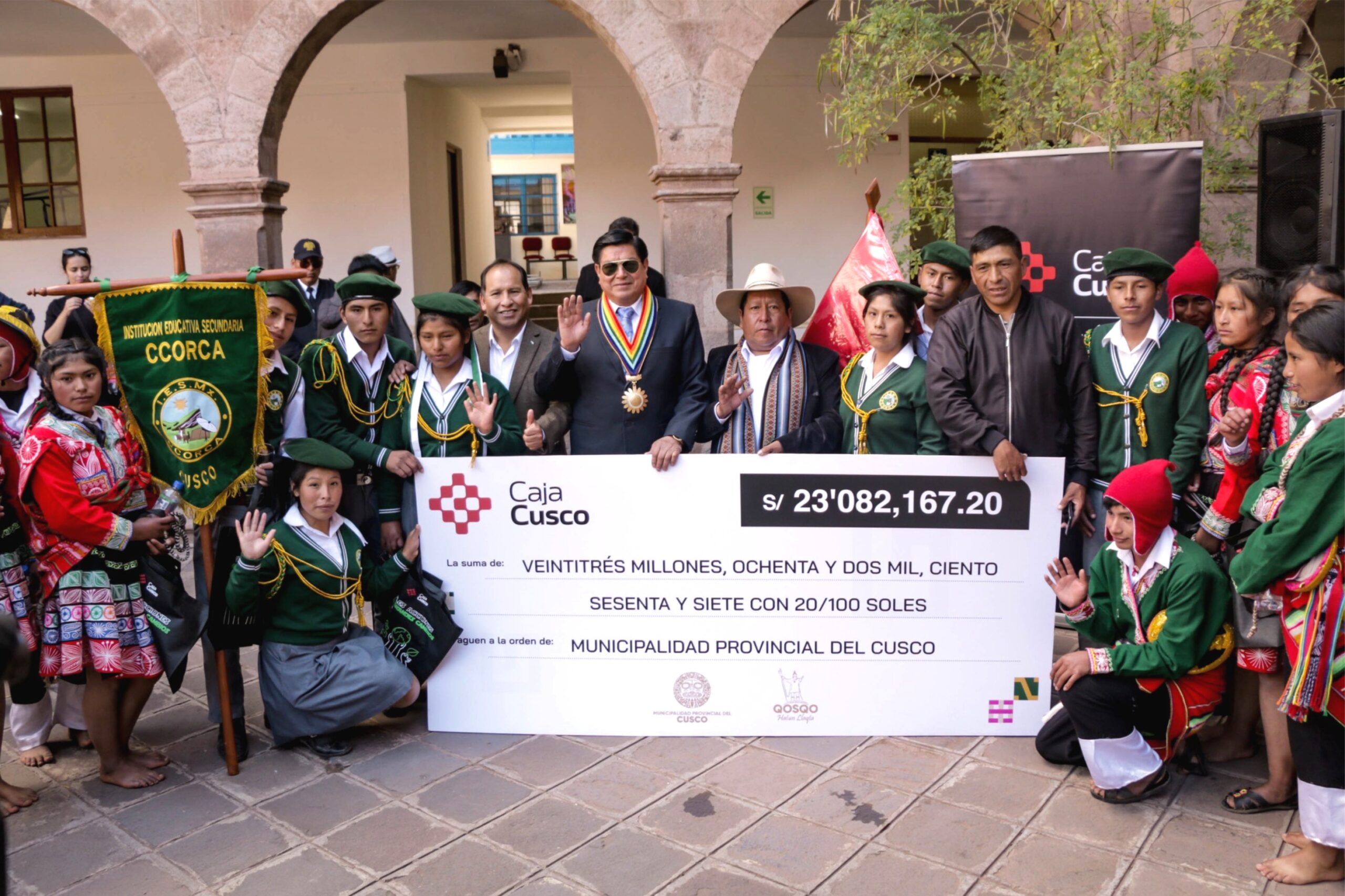 NOTICIAS CUSCO 21/05/2024: CAJA CUSCO ENTREGÓ UTILIDADES VALORIZADAS EN 23 MILLONES DE SOLES PARA OBRAS SOCIALES A LA MUNICIPALIDAD PROVINCIAL DEL  CUSCO, LA EDUCACIÓN SERÁ UNA DE LAS PRIORIDADES…