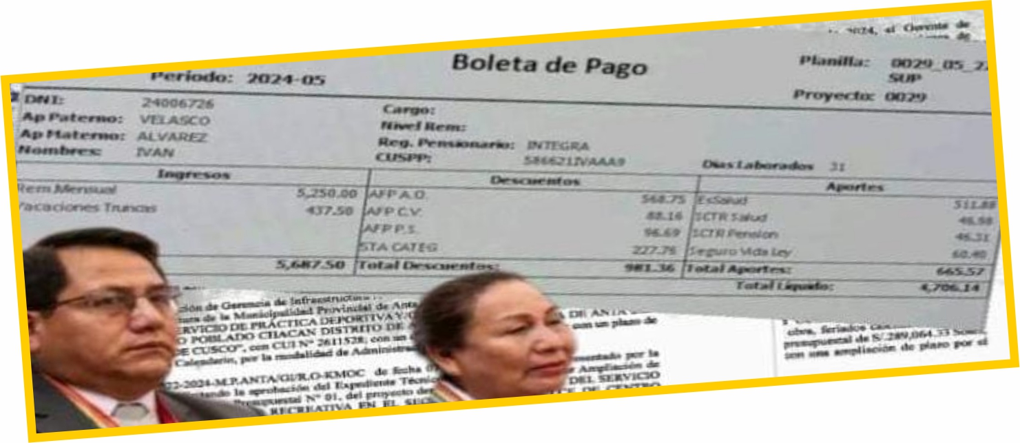 NOTICIAS CUSCO 01/10/2024: CONTINÚAN LOS ESCÁNDALOS EN EL DISTRITO DE SANTIAGO, AHORA REGIDORA DENUNCIA QUE INGENIEROS COBRABAN A «DOBLE CACHETE», EN SANTIAGO Y ANTA…