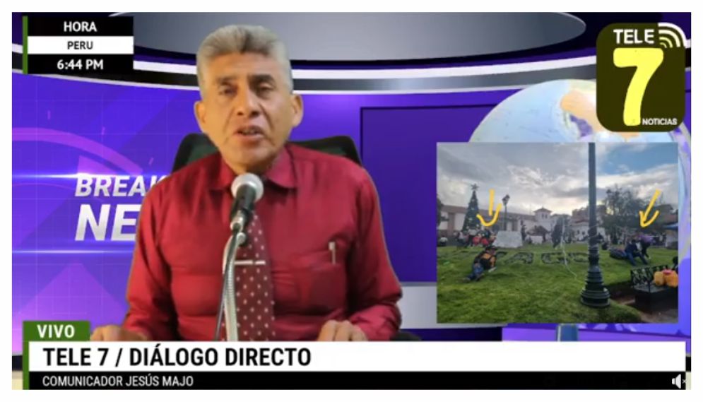 NOTICIAS CUSCO 22/12/2024: TELE 7, SIGUE SALIENDO AL MUNDO CON DIÁLOGO DIRECTO, COMUNICADOR JESÚS MAJO, ABORDÓ VARIOS TEMAS…