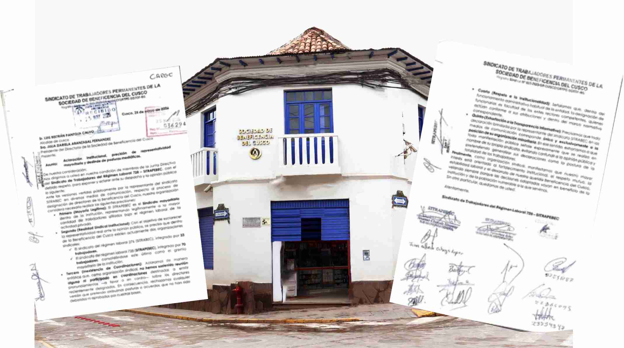 NOTICIAS CUSCO 27/05/2026: Sindicato de Trabajadores permanentes de la Sociedad de Beneficencia del Cusco pide fortalecer la institucionalidad…