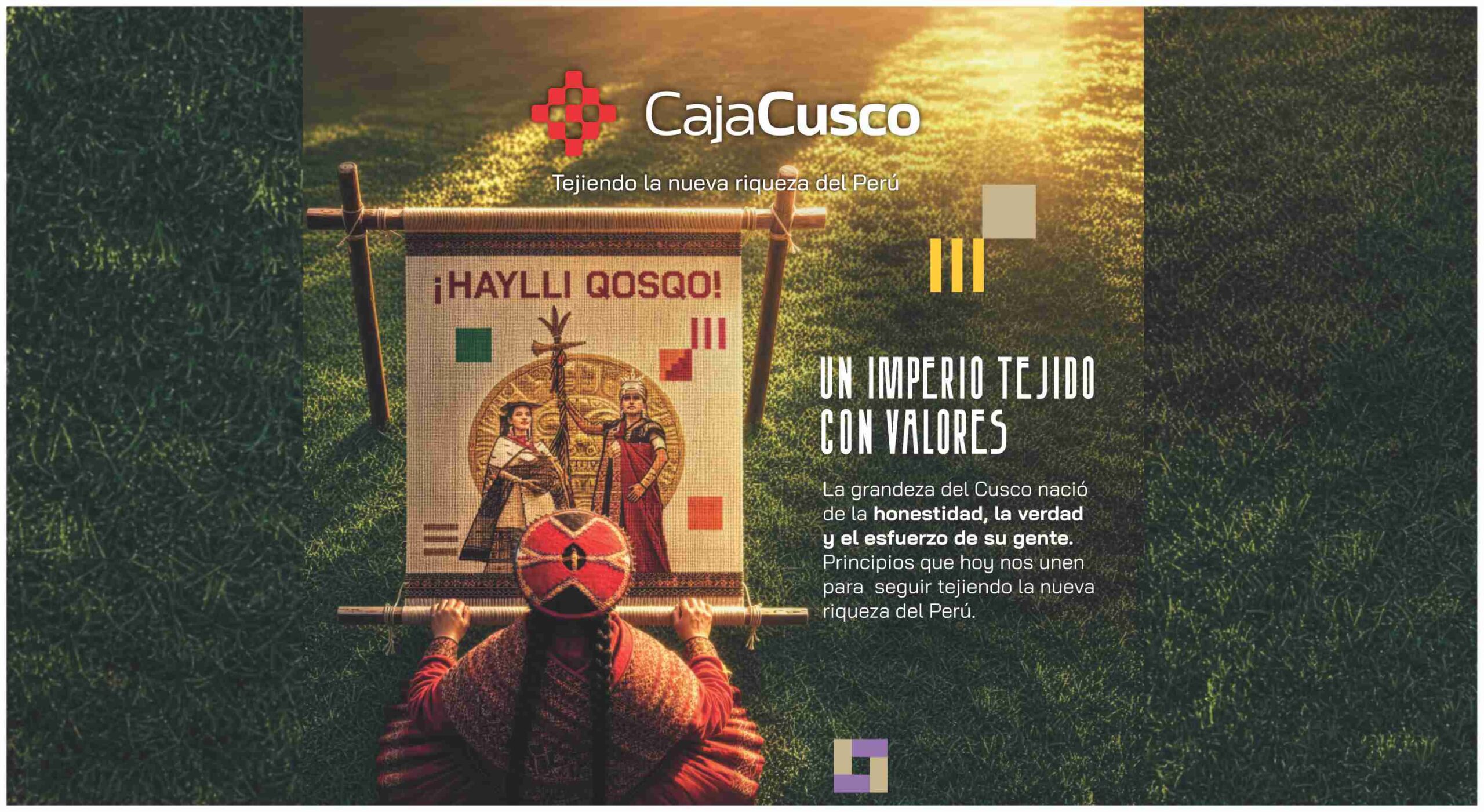 CAJA MUNICIPAL CUSCO SALUDA AL QOSQO INMORTAL EN SU ANIVERSARIO Y FIESTA DEL INTI RAYMI, UN IMPERIO TEJIDO CON VALORES… ¡¡¡KAUSACHUN QOSQO!!!… CAJA MUNICIPAL CUSCO SALUDA AL QOSQO INMORTAL EN SU ANIVERSARIO Y FIESTA DEL INTI RAYMI, UN IMPERIO TEJIDO CON VALORES… ¡¡¡KAUSACHUN QOSQO!!!…
