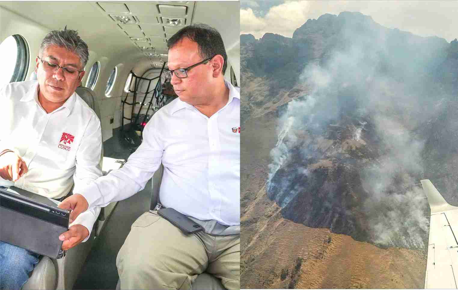 inspeccionan incendios